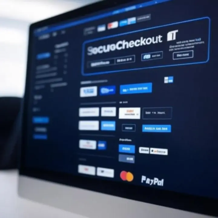 Interfejs bezpiecznego procesu zamówienia online